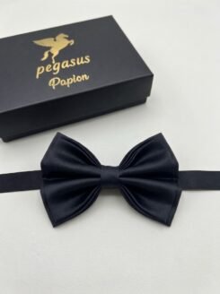 05- Elegant Men’s Bow Tie with white handkerchief