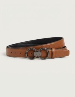 Perimum Genuine Leather Double-Faced Belt – Havan & Black