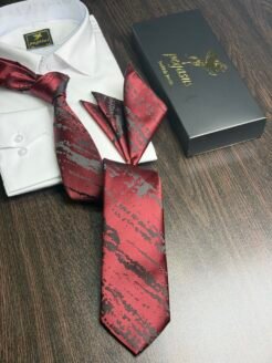 03- Burgandy Premium Turkish Tie Set 7.5 cm

Includes Matching Pocket Square & Luxury Gift Box