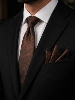 01- Burgandy Premium Turkish Tie Set 7.5 cm

Includes Matching Pocket Square & Luxury Gift Box