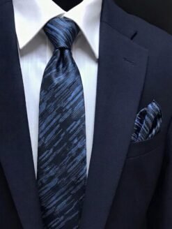 13- Navy Turkish Tie Set –  7.5 cm

Includes Matching Pocket Square & Luxury Gift Box