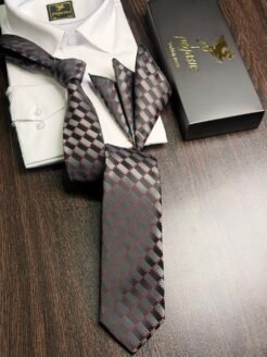 11- Gray Premium Turkish Tie Set 7.5 cm

Includes Matching Pocket Square & Luxury Gift Box