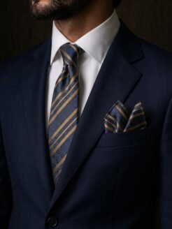 01- Navy Premium Turkish Tie Set 7.5 cm

Includes Matching Pocket Square & Luxury Gift Box