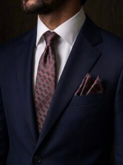 11- Burgandy Premium Turkish Tie Set 7.5 cm

Includes Matching Pocket Square & Luxury Gift Box