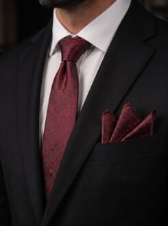 0- Royal Red Premium Turkish Tie Set 7.5 cm

Includes Matching Pocket Square & Luxury Gift Box